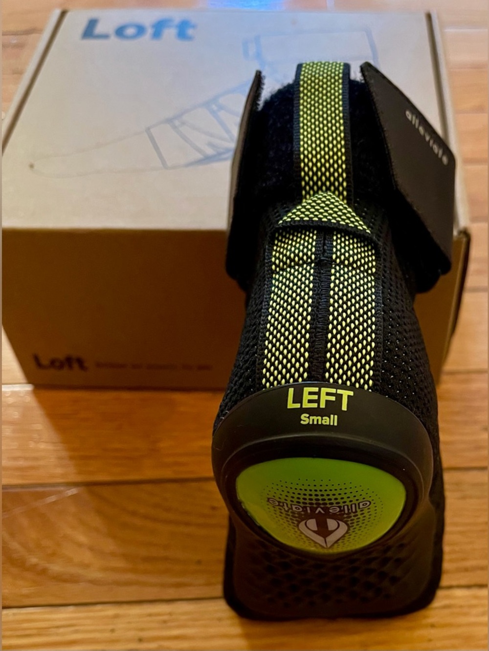 New Loft Alleviate Adult 6.5-8 Small Left Foot Brace Therapy Plantar Fasciitis - Picture 5 of 8